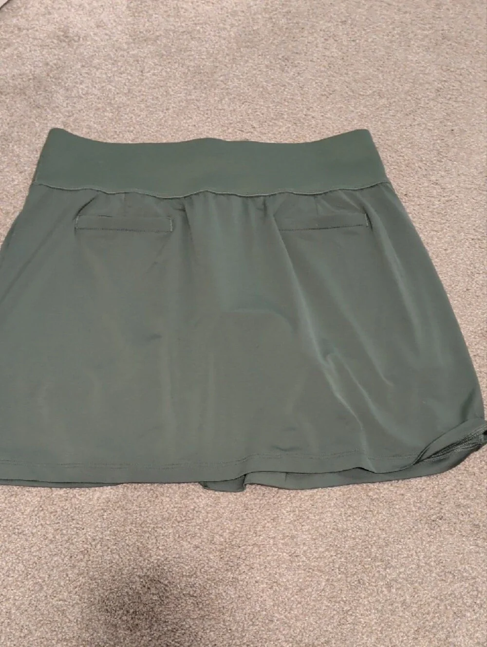 Puma Dark Sage Green Athletic Skort